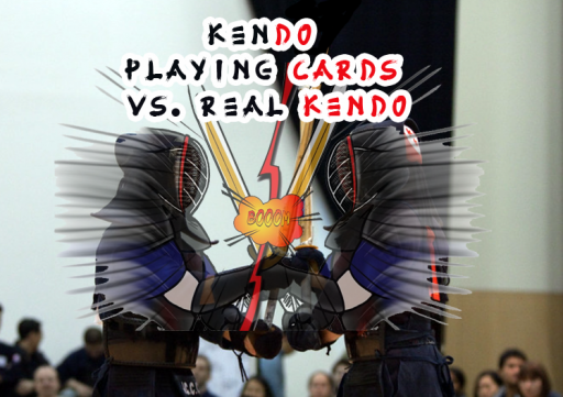 The relationship between the Kendo Playing cards and real Kendo